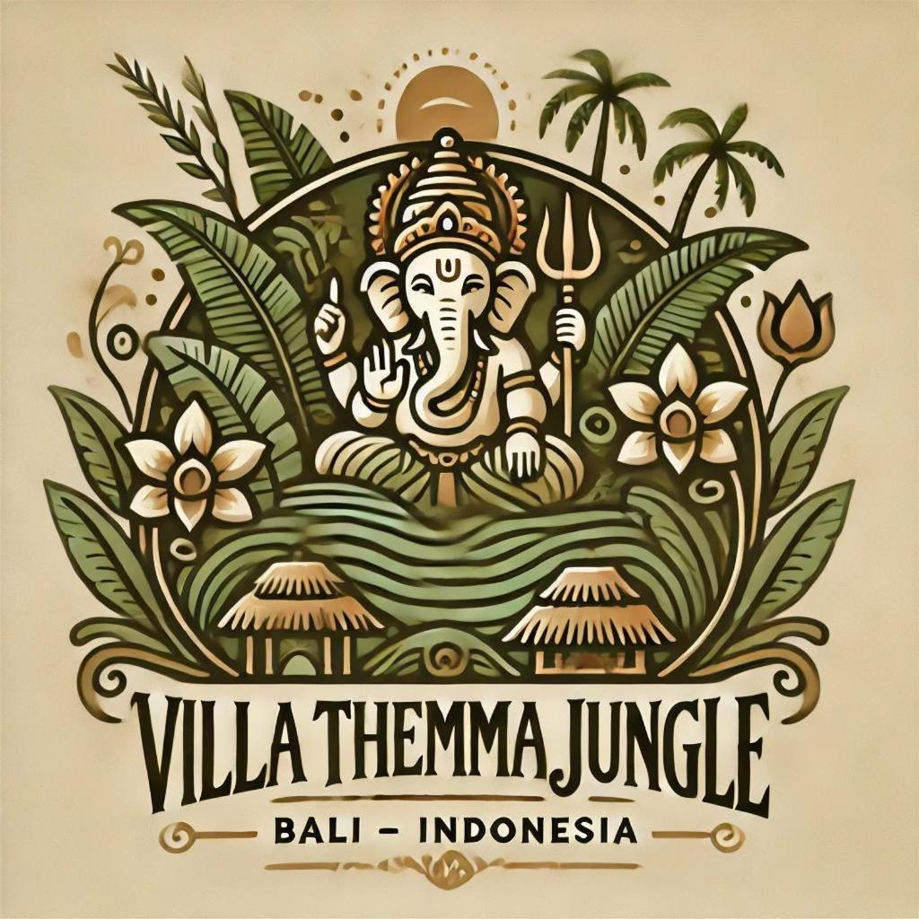 Villa Themma Jungle - Sumptuous 3Br Luxury Villa With Majestic Jungle View North Of Ubud Eksteriør billede