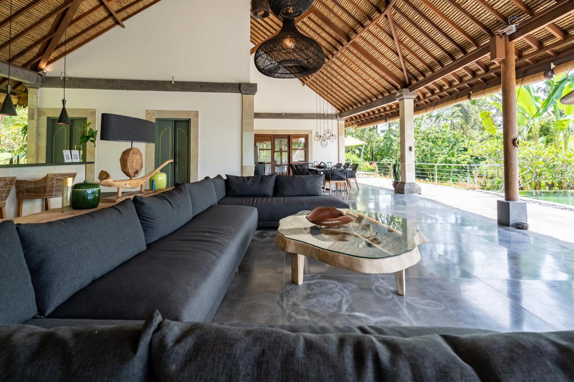 Villa Themma Jungle - Sumptuous 3Br Luxury Villa With Majestic Jungle View North Of Ubud Eksteriør billede