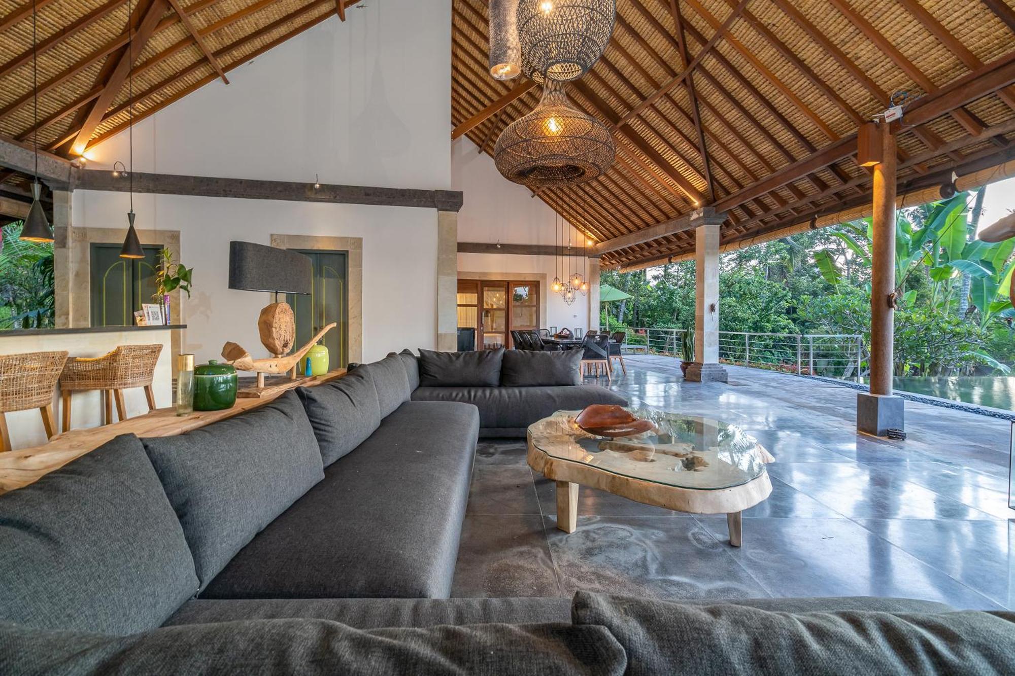 Villa Themma Jungle - Sumptuous 3Br Luxury Villa With Majestic Jungle View North Of Ubud Eksteriør billede