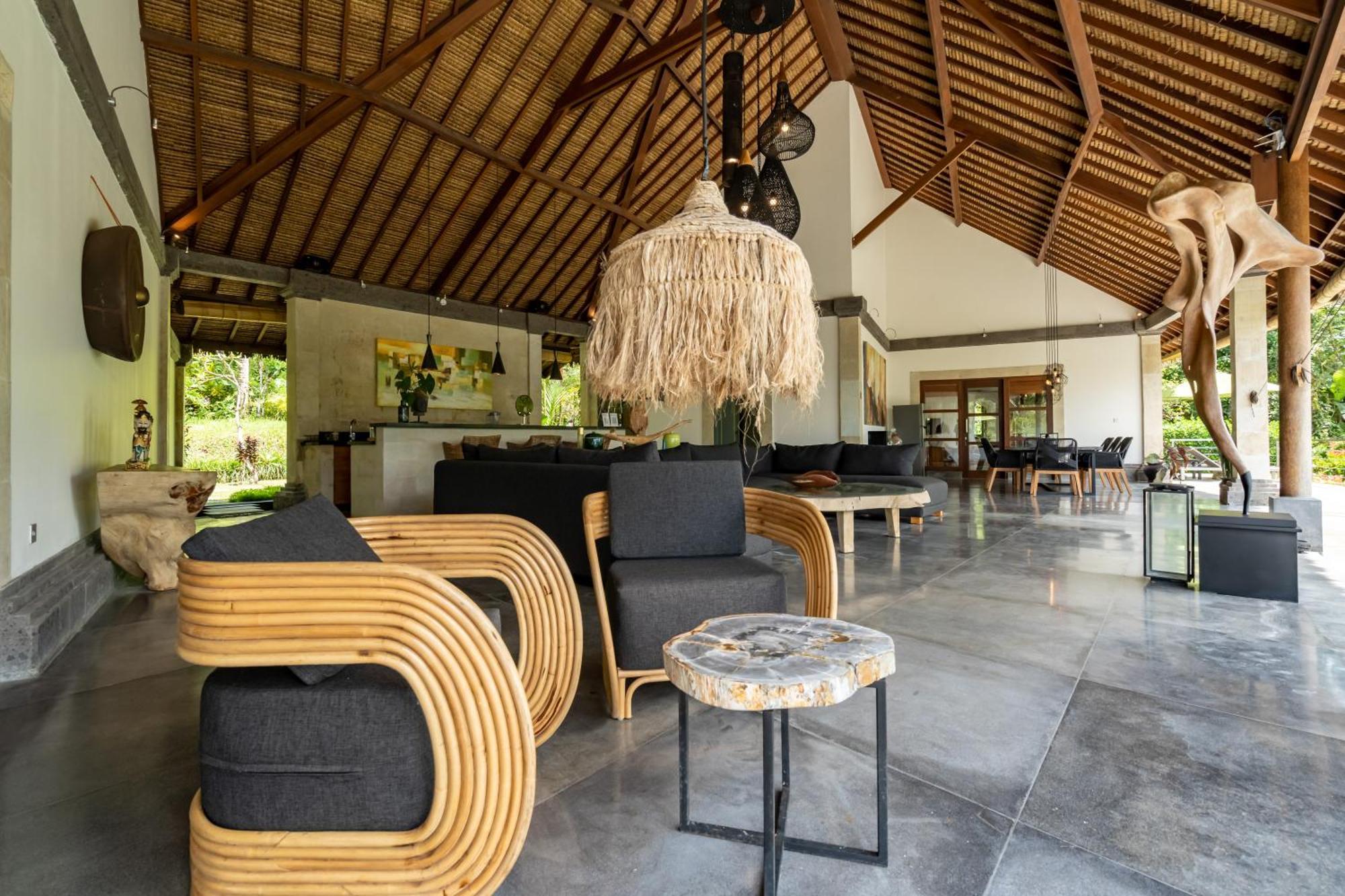 Villa Themma Jungle - Sumptuous 3Br Luxury Villa With Majestic Jungle View North Of Ubud Eksteriør billede