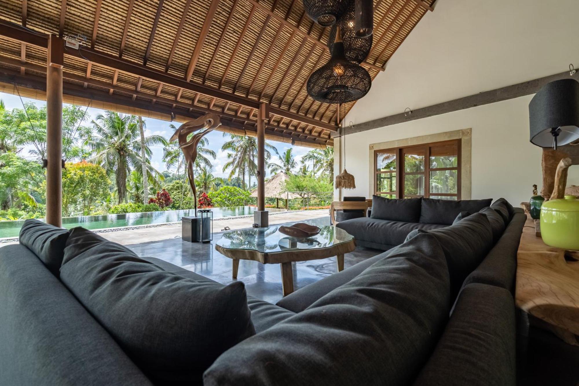 Villa Themma Jungle - Sumptuous 3Br Luxury Villa With Majestic Jungle View North Of Ubud Eksteriør billede